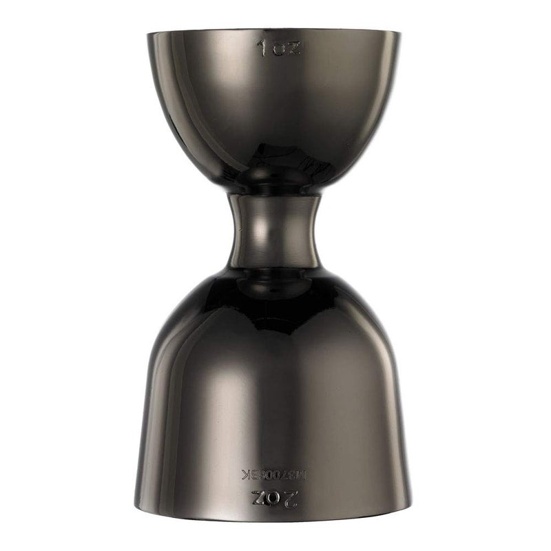 Barfly M37006BK Heavy-Duty Straight Rim Bell Jigger, 1 oz x 2 oz, Gun Metal Black - Image 4